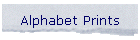Alphabet Prints