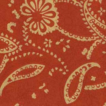 22-apricot paisley